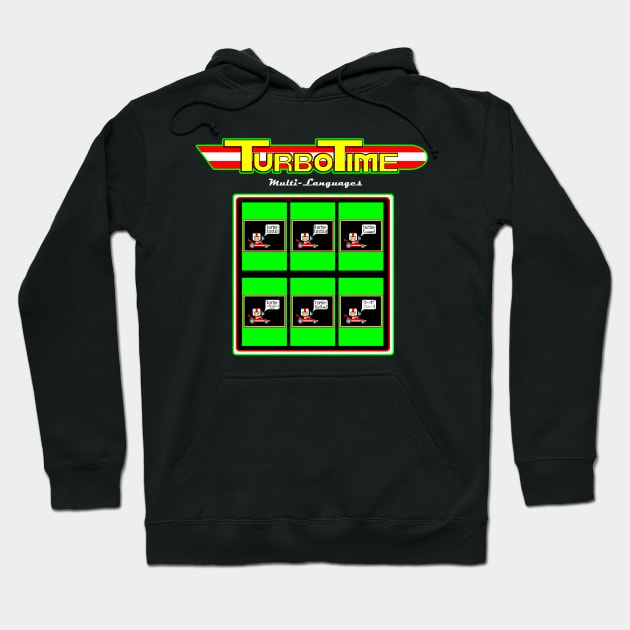 Multi-Language of TurboTime Hoodie by En.ReSourcer